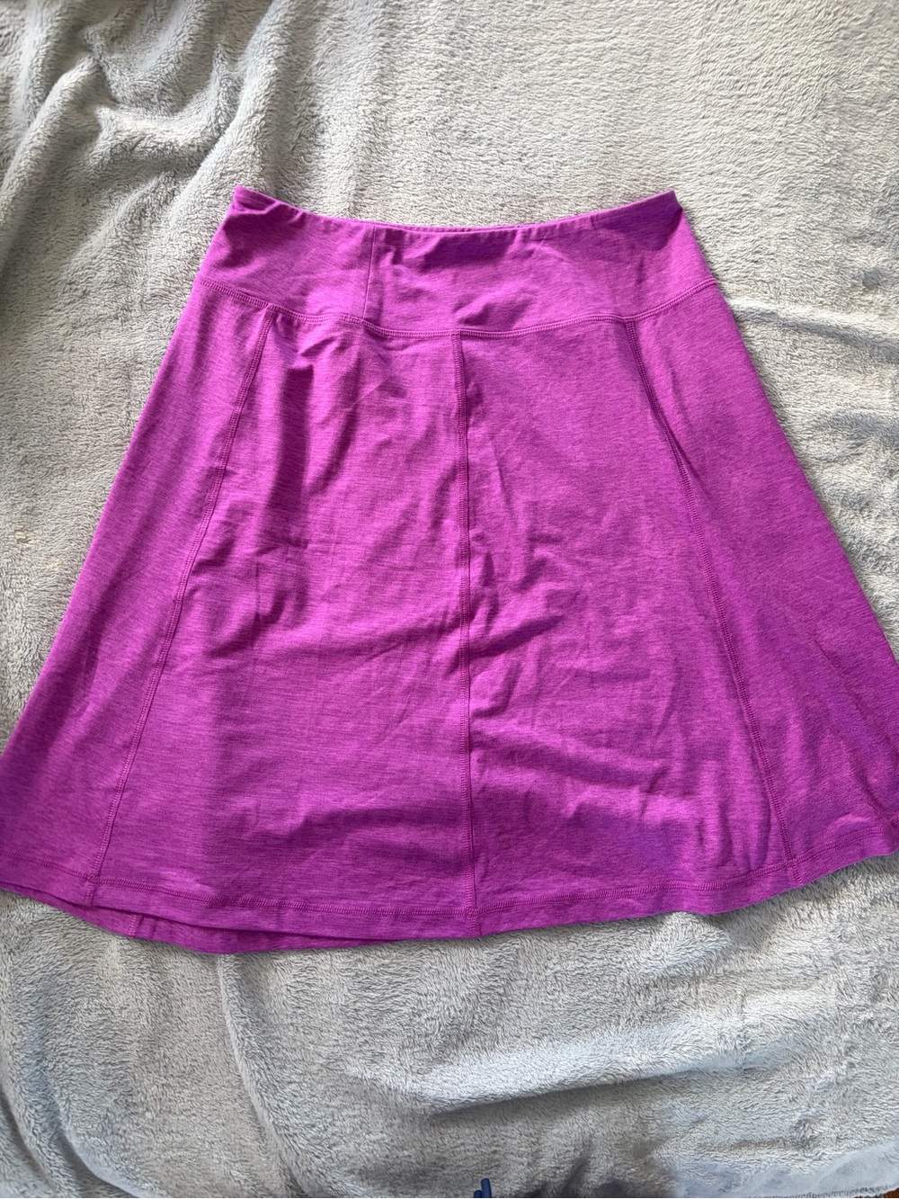 Sansara Everyday A-Line Skirt in Bright Magenta